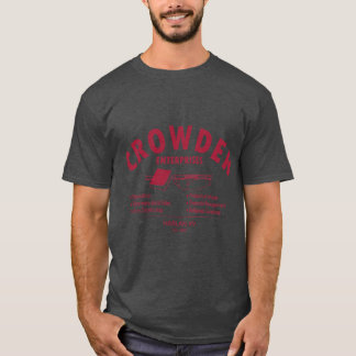 Crowder Enterprises Maroon T-Shirt