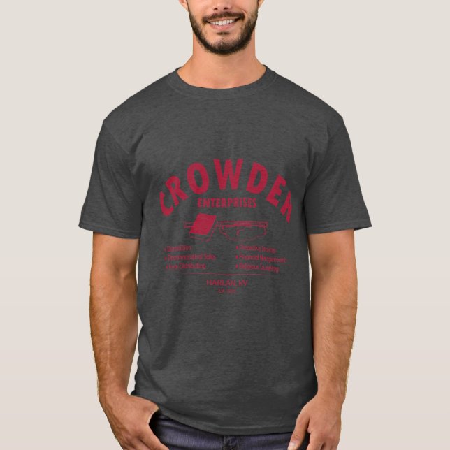 Crowder Enterprises Maroon T-Shirt (Front)