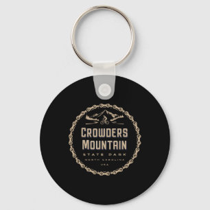 Crowders Mountain State Park Mountain Bike Biking Key Ring