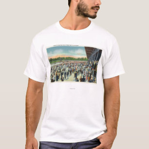 Crowds at Saratoga Race Track & Clubhouse T-Shirt