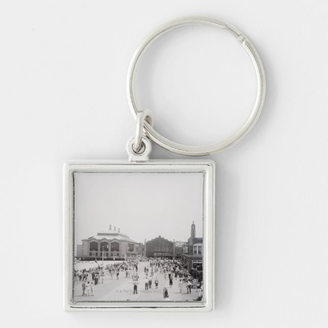 Crowds Key Ring (Front)