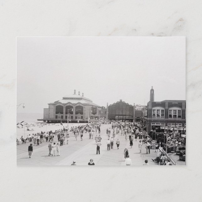 Crowds Postcard (Front)
