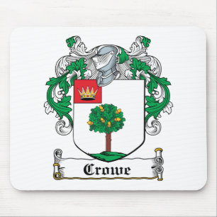 Crowe Family Crest Mouse Mat