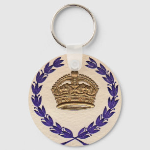 crown and garland key ring
