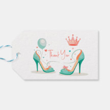 Crown and High Heels – Glamourous Pink & Mint Them