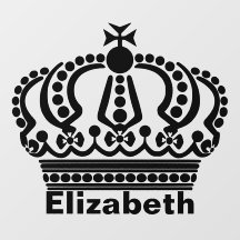 Crown and Personalised Name