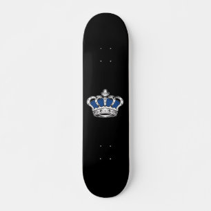 Crown - Blue Skateboard