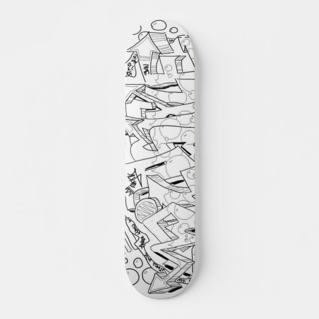 crown burner board skateboard (Front)