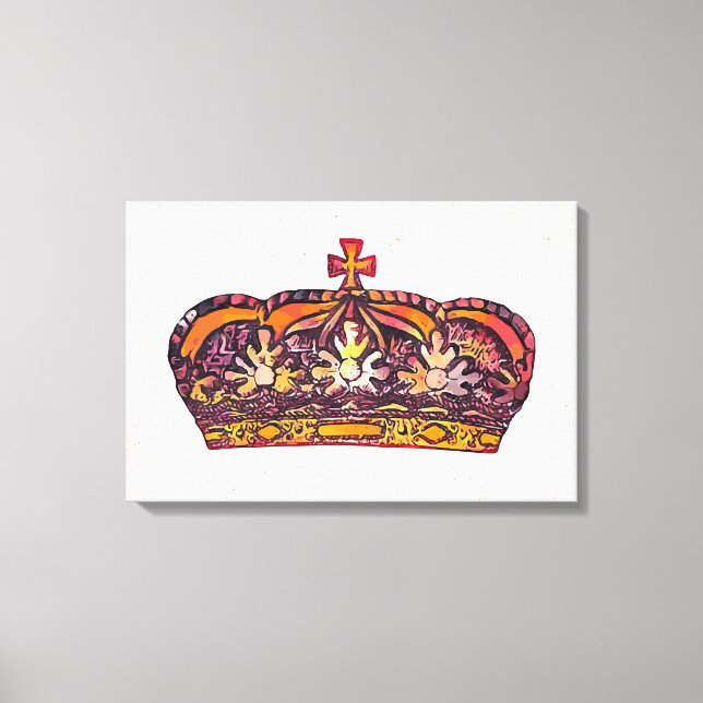 Crown Canvas Print (Front)