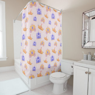 Crown & Carriage Shower Curtain