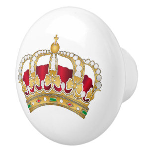 Crown Ceramic Knob