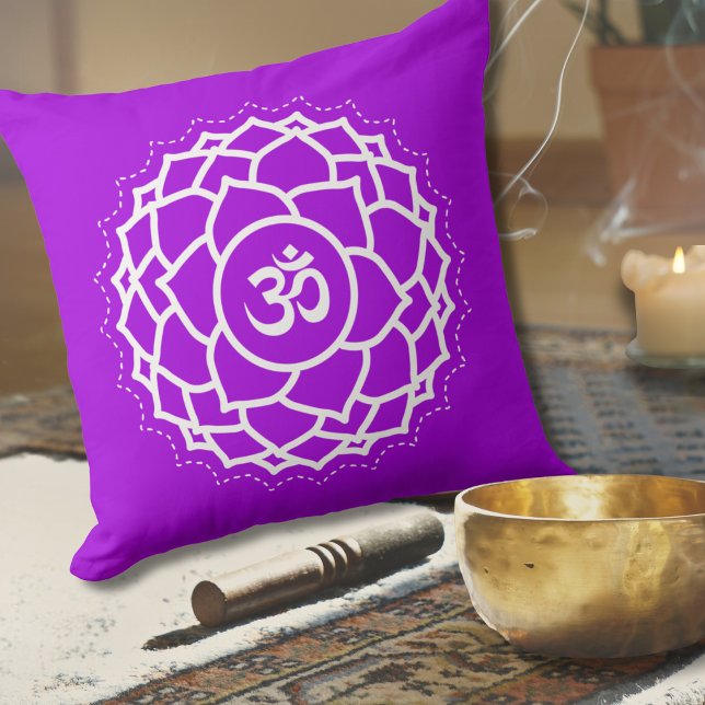 Crown Chakra | Sahasrara | Purple | Meditation  Cushion (Creator Uploaded)
