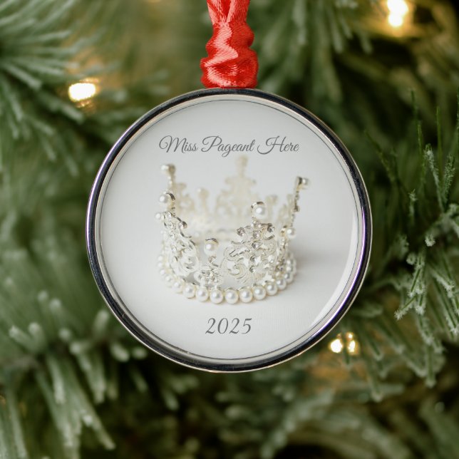 Crown Christmas Ornament (Tree)