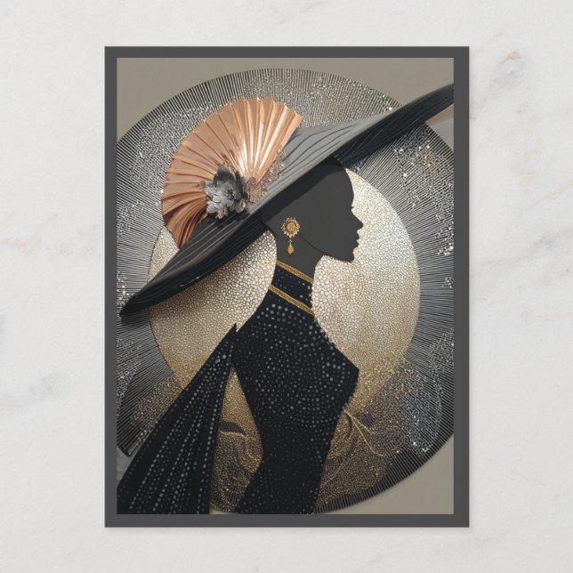 CROWN ELEGANCE #1 POSTCARD (Front)