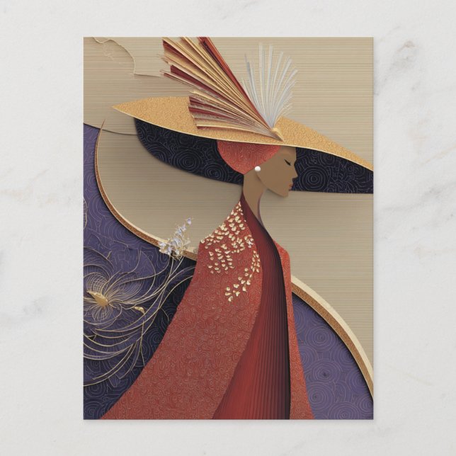 CROWN ELEGANCE #4 POSTCARD (Front)