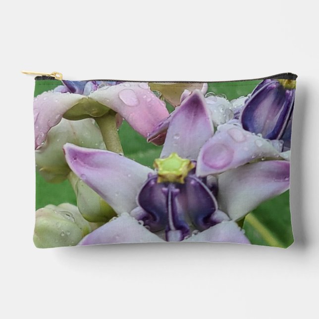 Crown Flower Accessory Pouch (Front)