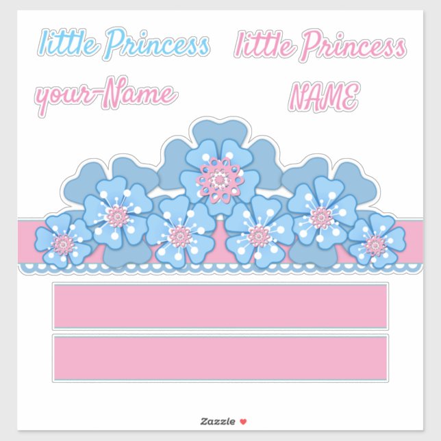 Crown for little Princess (Sheet)