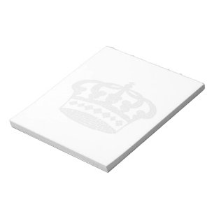 Crown graphic design notepad