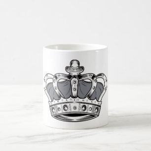 Crown - Grey Coffee Mug