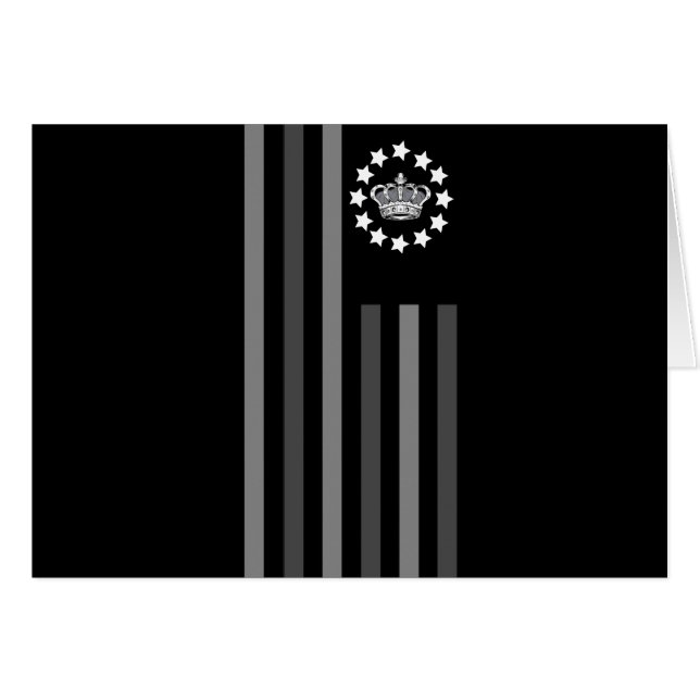 Crown Grey - Flag (Front Horizontal)