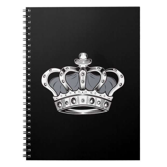 Crown - Grey Notebook (Front)