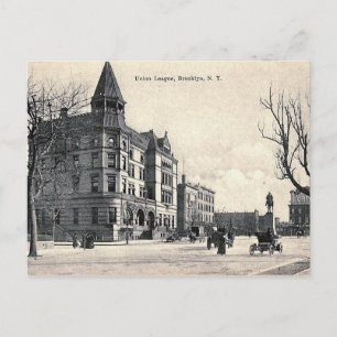 Crown Heights, Brooklyn, NY Vintage Postcard