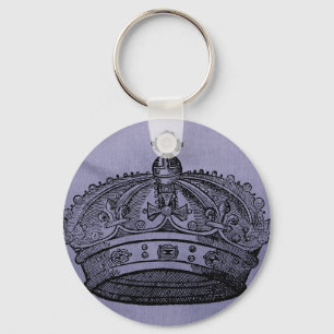 Crown Keychain, Buttons & Laynards  Key Ring