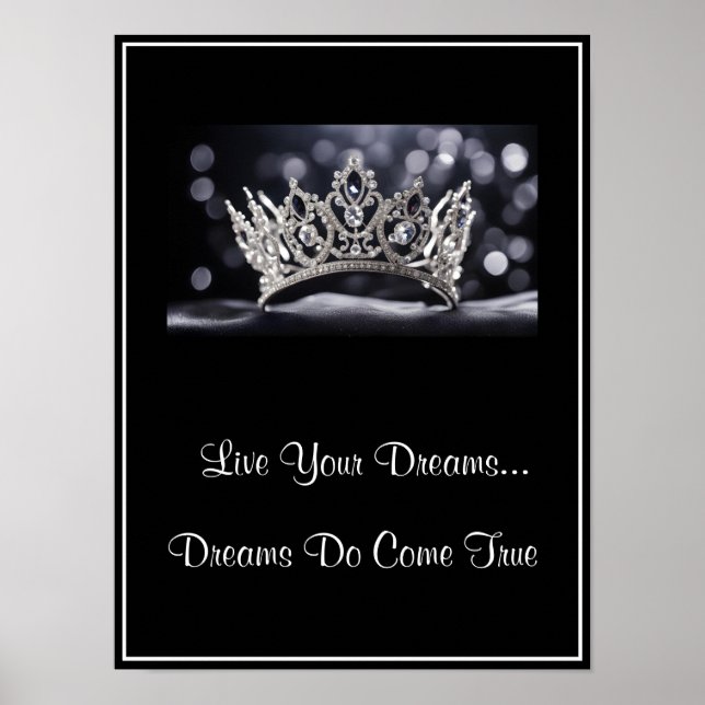 Crown Live Your Dreams Poster (Front)