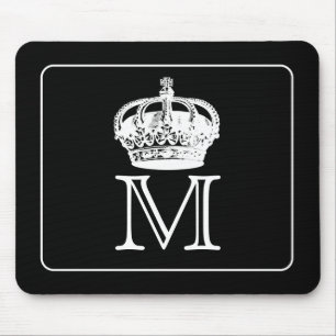Crown Monogram Mouse Mat