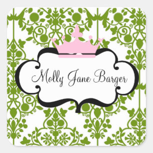 Crown Name stickers