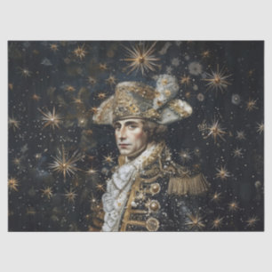 Crown Napoleon - Oil Painting Style Tissue Paper