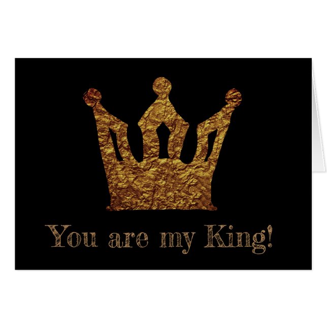 Crown of Gold  Custom Postcard (Front Horizontal)