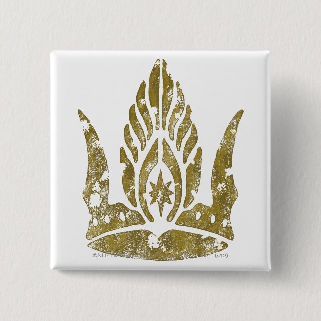 Crown of Gondor 15 Cm Square Badge (Front)