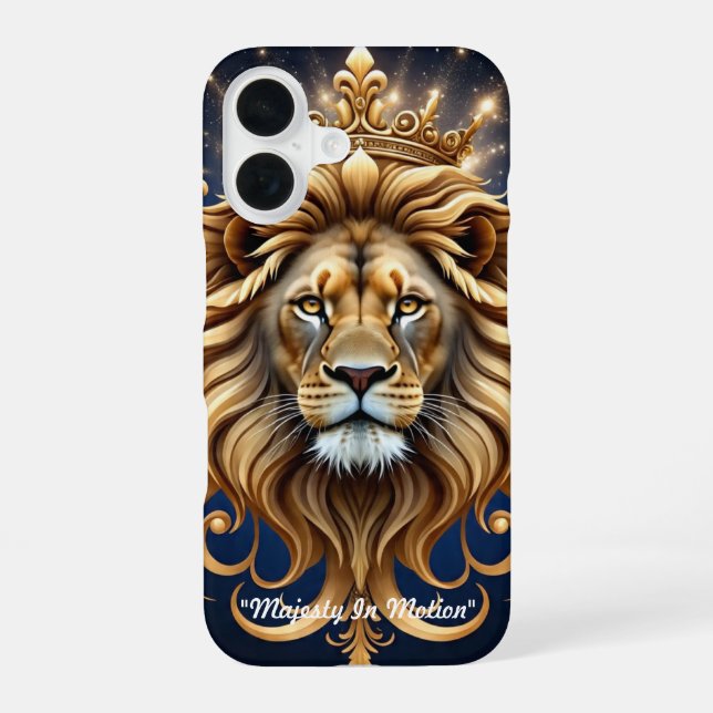 "Crown of Power" iPhone 16 Case (Back)