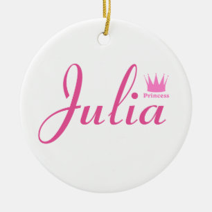 Crown of Princess Ceramic Tree Decoration
