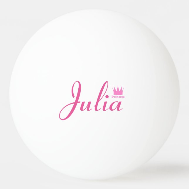 Crown of Princess Ping Pong Ball (Back)
