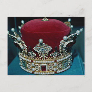 Crown of Royalty, Liechtenstein Postcard