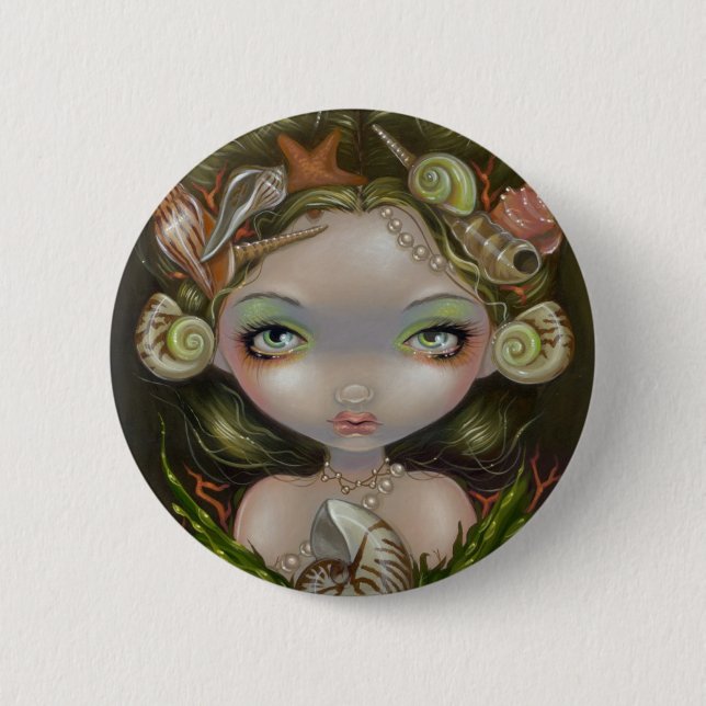 "Crown of Shells" Button (Front)