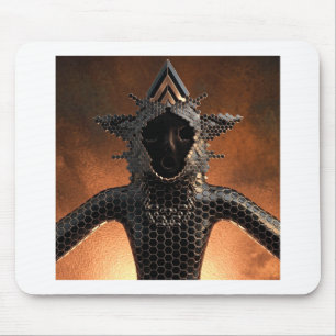 Crown of the Hive - Geometric Honeycomb Desk Mat Mouse Mat