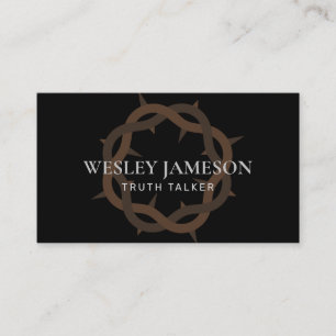 Crown of Thorns Business Card