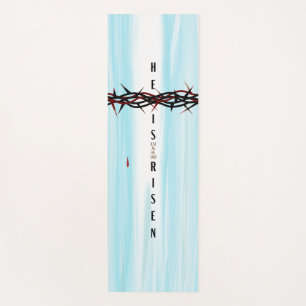 Crown of Thorns Cross Yoga Mat