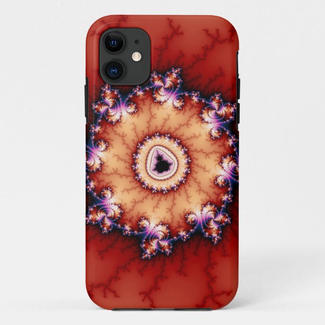 Crown Of Thorns - Fractal Case-Mate iPhone Case (Back)