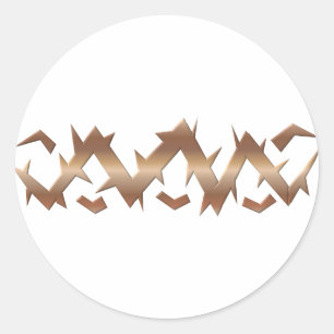 Crown of Thorns - Good Friday Classic Round Sticker