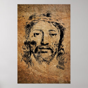 Crown Of Thorns Jesus Poster