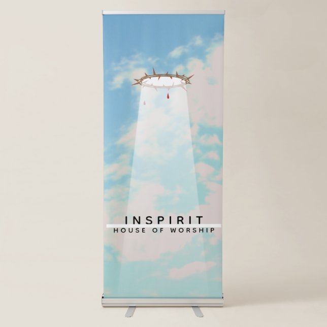 Crown of Thorns Portal Retractable Banner (Front)