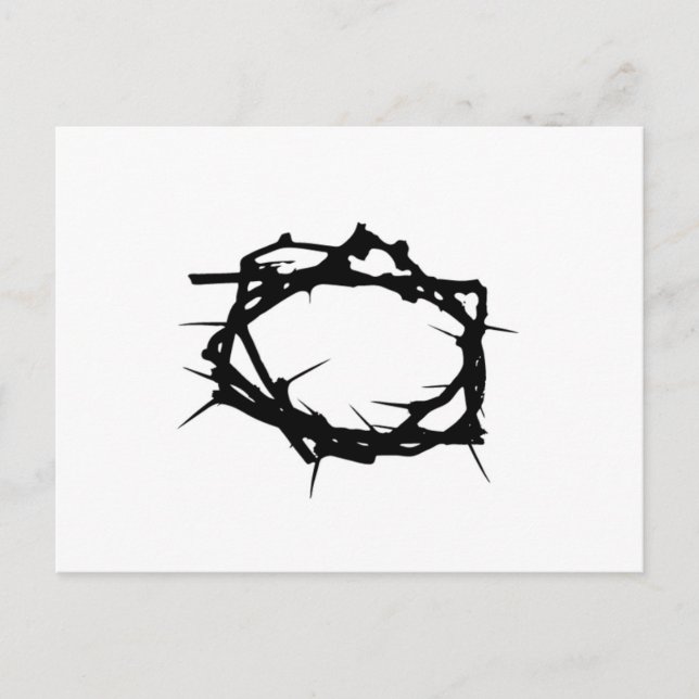 Crown Of Thorns Postcard (Front)