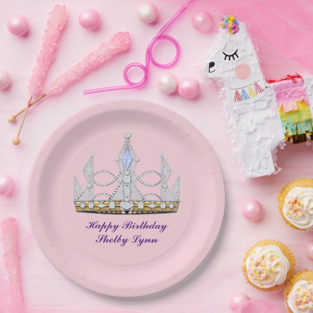 Crown Paper Plate (Party)