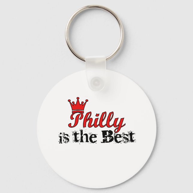 Crown Philly Key Ring (Front)