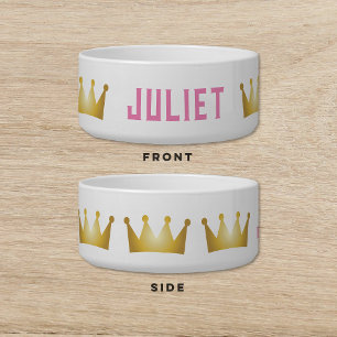 Crown Pink Dog Cat Pet