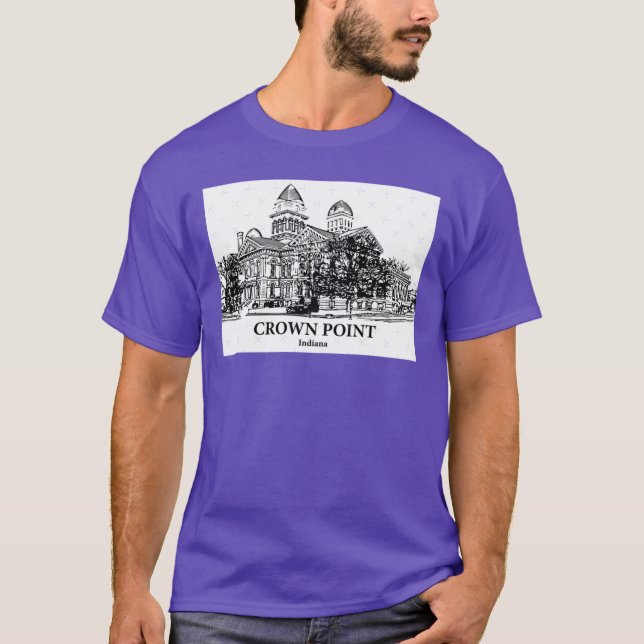 Crown Point Indiana T-Shirt (Front)